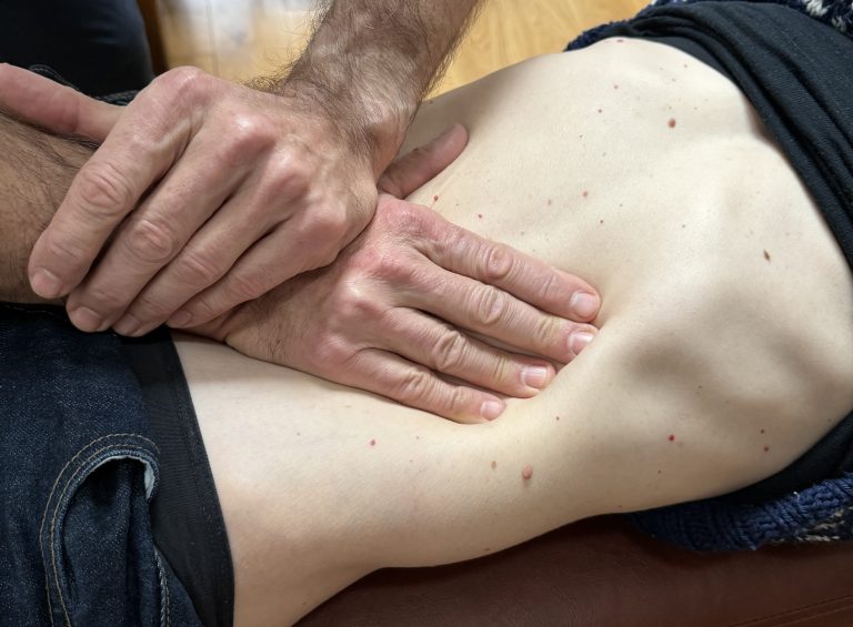 Zong Jin, manipulation viscérale